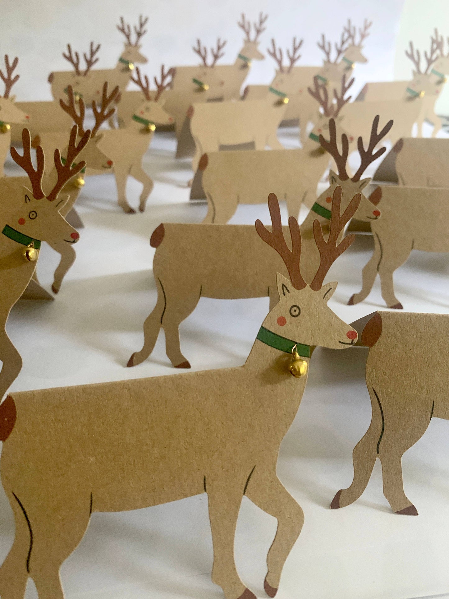 Greeting / Note Card - Standing Reindeer