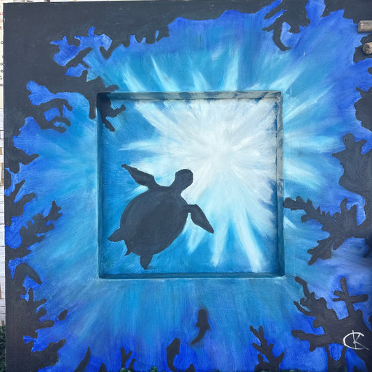 *Art - SK Oil on Canvas - Into the Deep