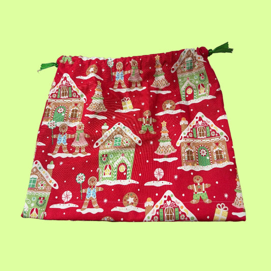 Gift Bag - Multi use - local artisan - single - m ginger