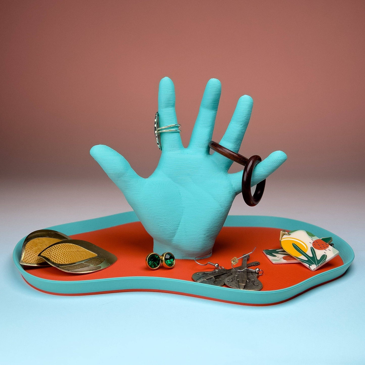 Tray - Catchall Hand - Strawberry Lemonade