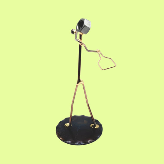 Metal Figurine - Pickleball Serve