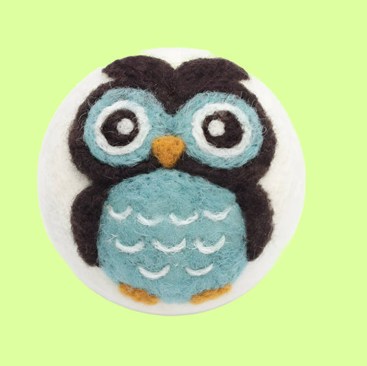 Eco Wool Dryer Ball - Aq owl