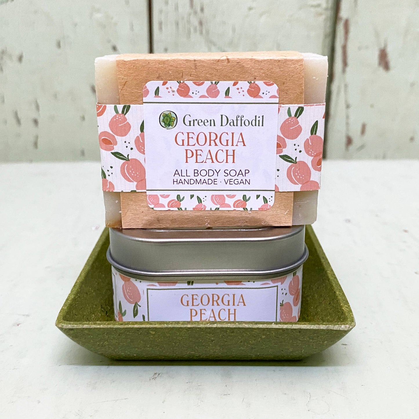 Candle Soap Gift Set - Georgia Peach