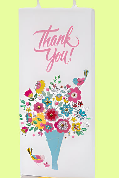 *Candle - Flat Candle - Thank You Bouquet