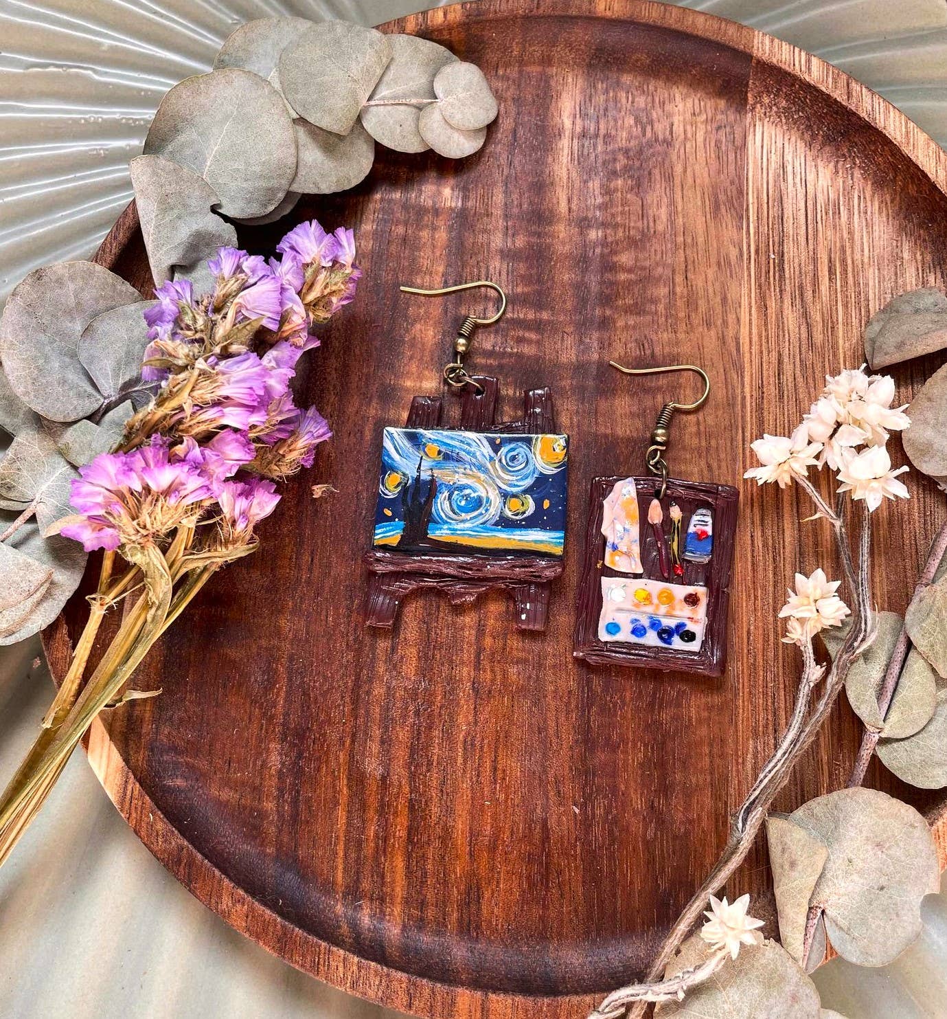 Earrings - Starry Night | Van Gogh