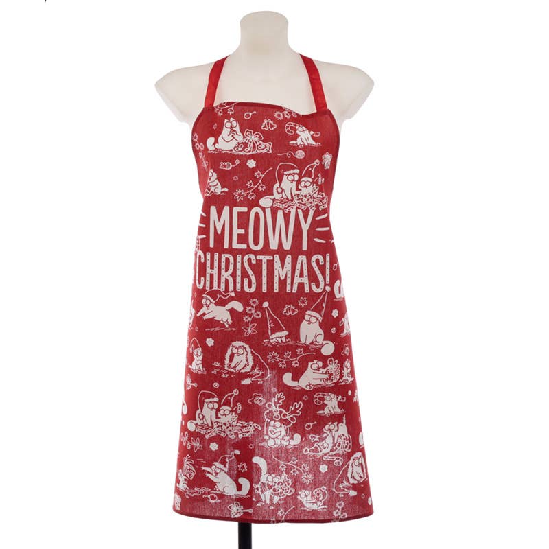 Apron - Simon's Cat Meowy Christmas Holidays