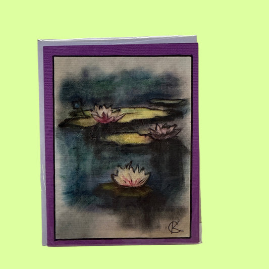 Greeting Card - SK Lily Pads