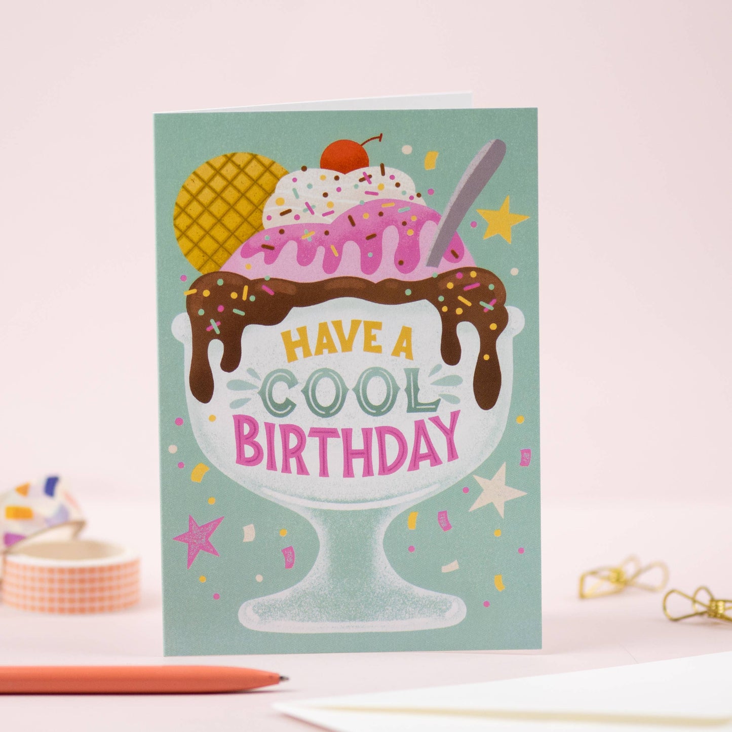 Greeteing Card - Have a cool birthday