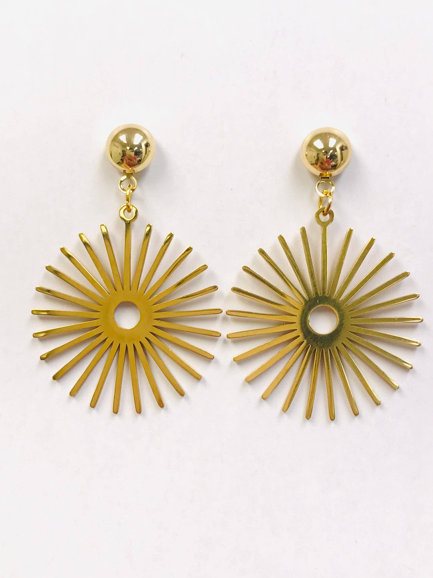 Earrings - Sunburst