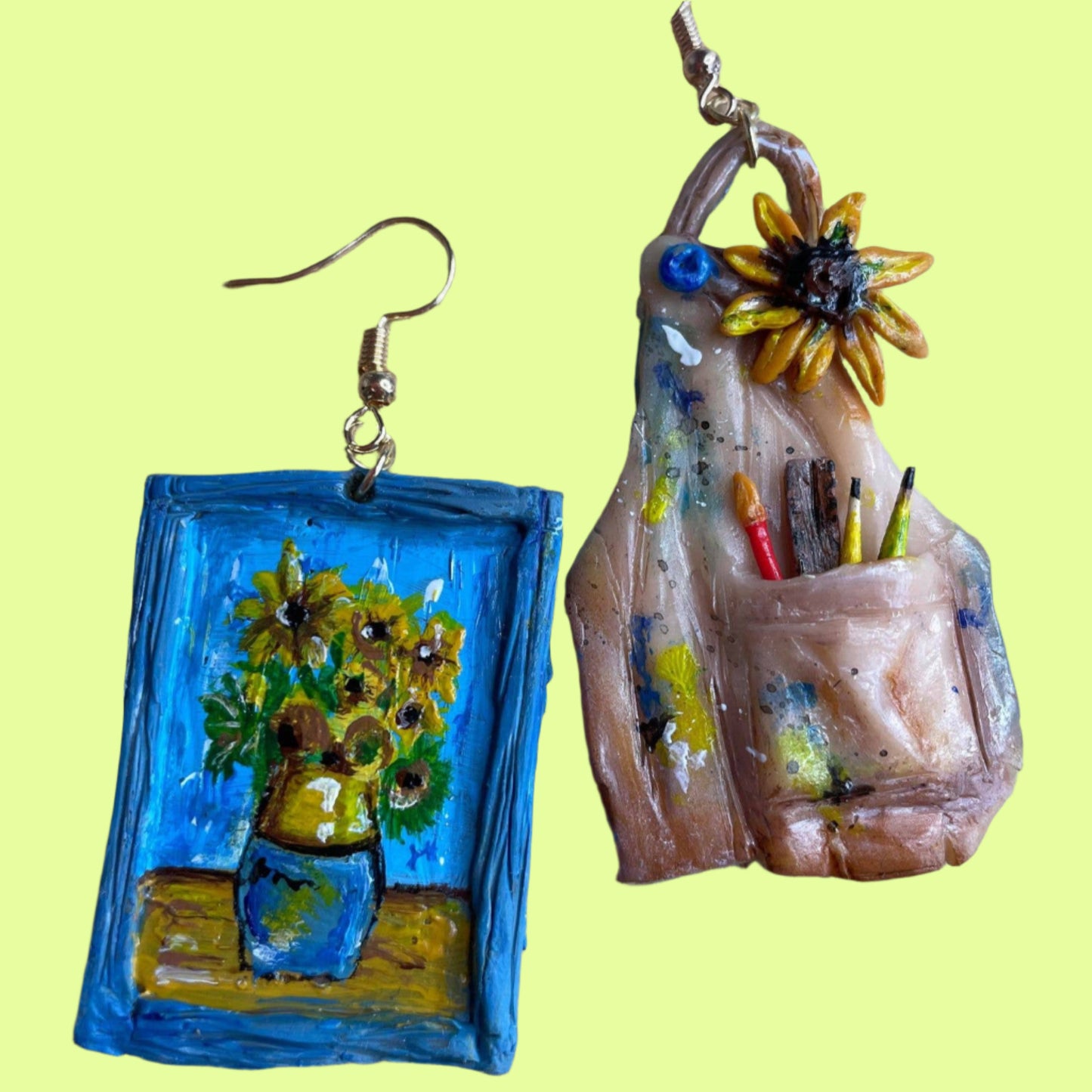 Earrings - Sunflowers | Van Gogh