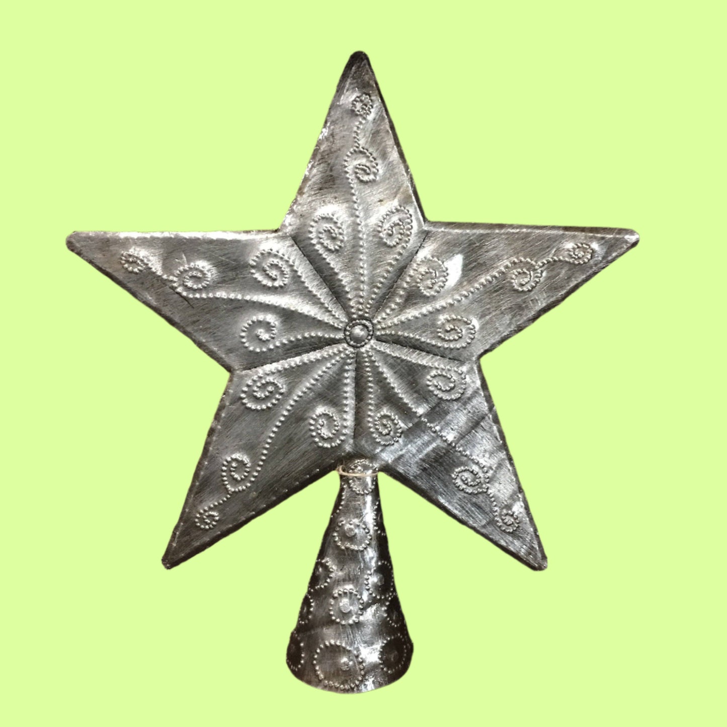 Tree Topper - Brushed metal