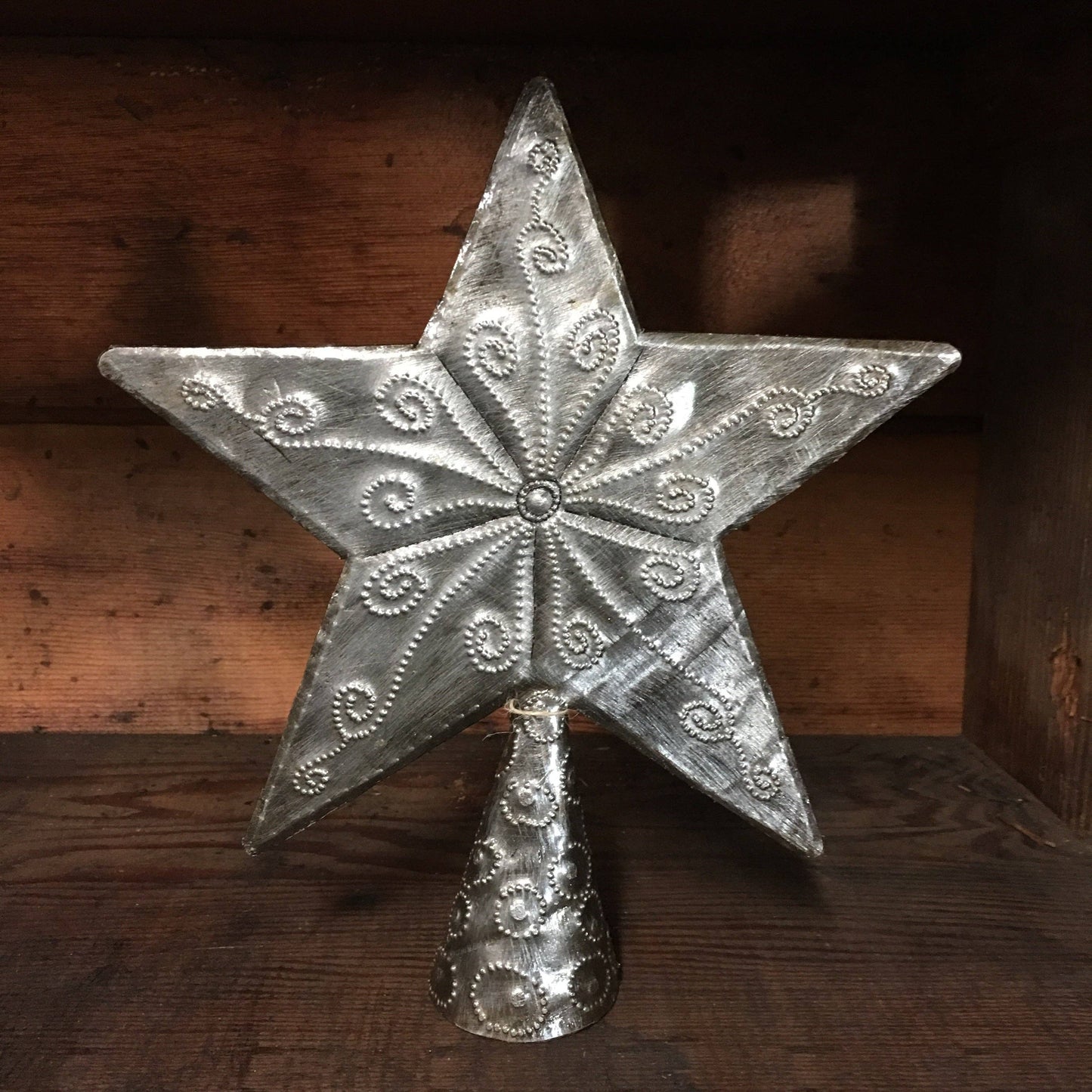 Tree Topper - Metal Painted Gold