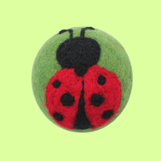 Eco Wool Dryer Balls Fair Trade: Lady Bird