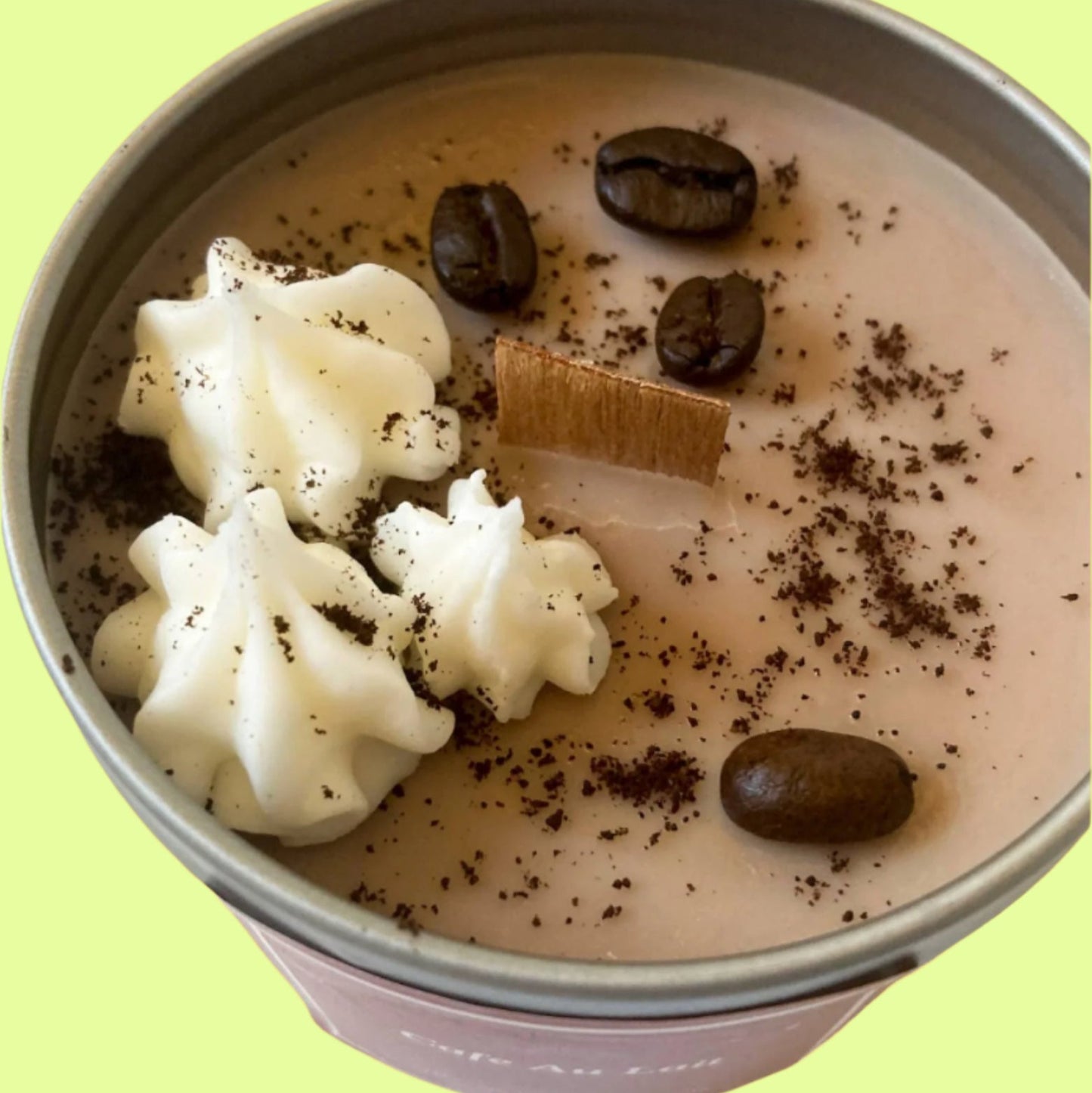 Candle - Tin - Cafe au Lait