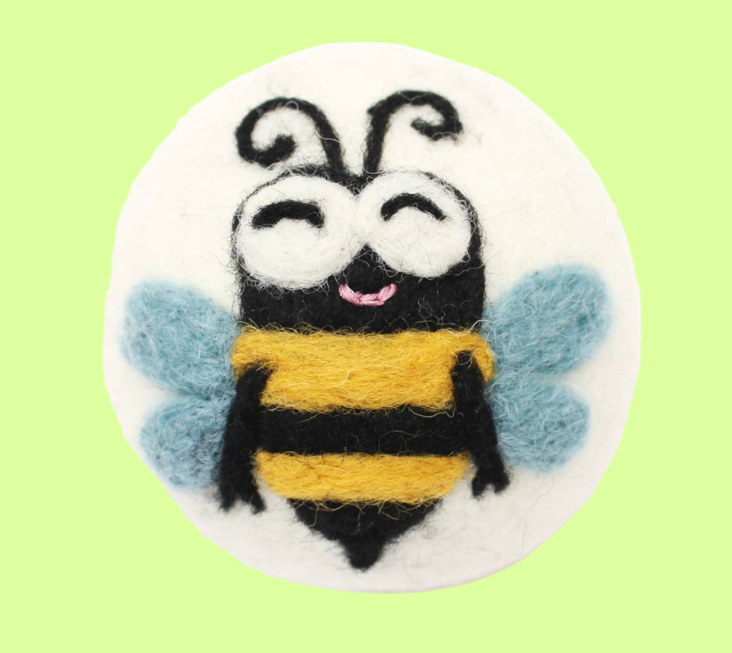 Eco Wool Dryer Balls : Happy Bee