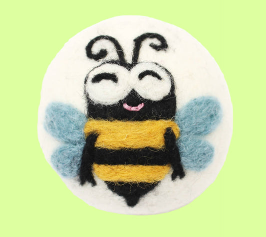 Eco Wool Dryer Balls : Happy Bee