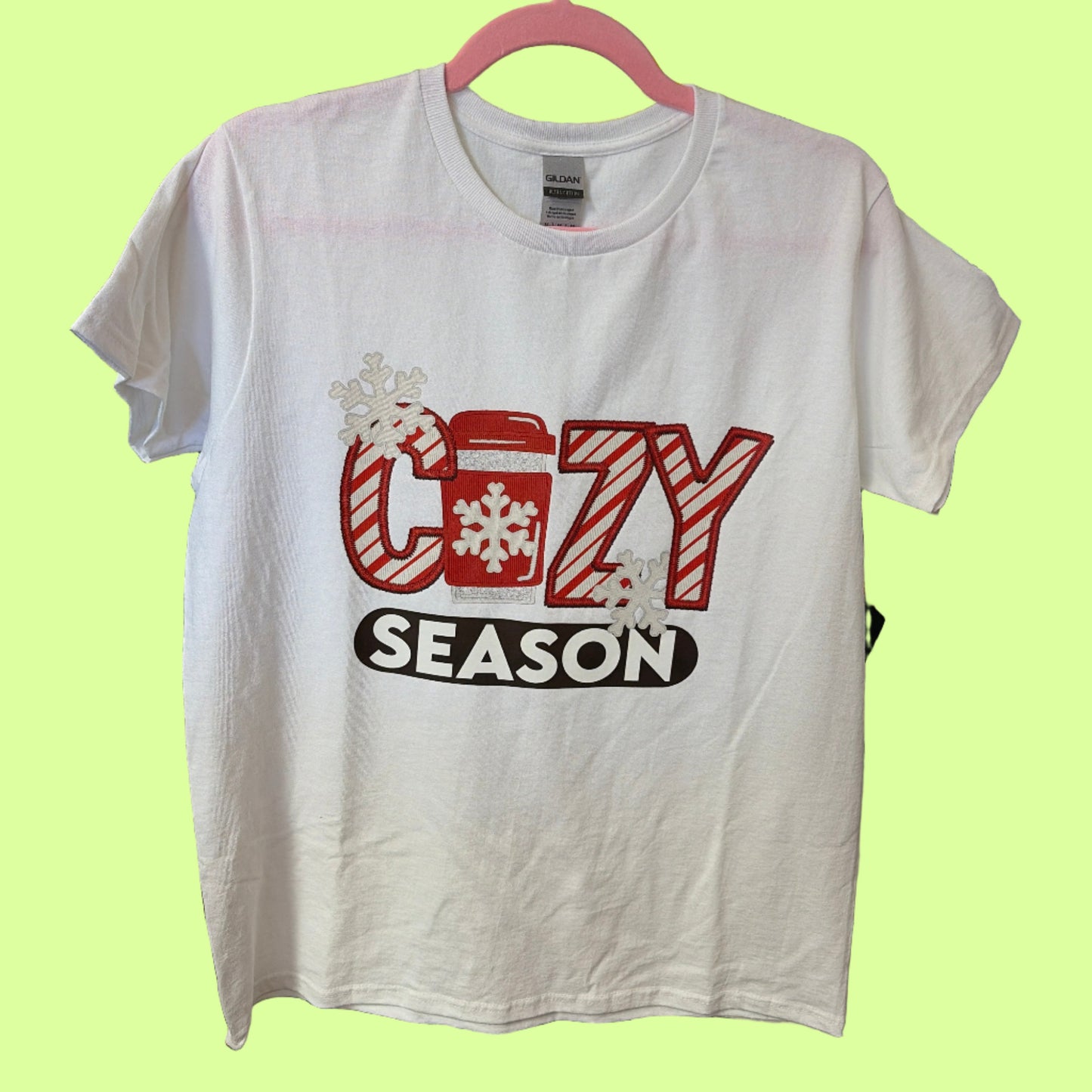 T Shirt - Local Artisan - Cozy Season white M