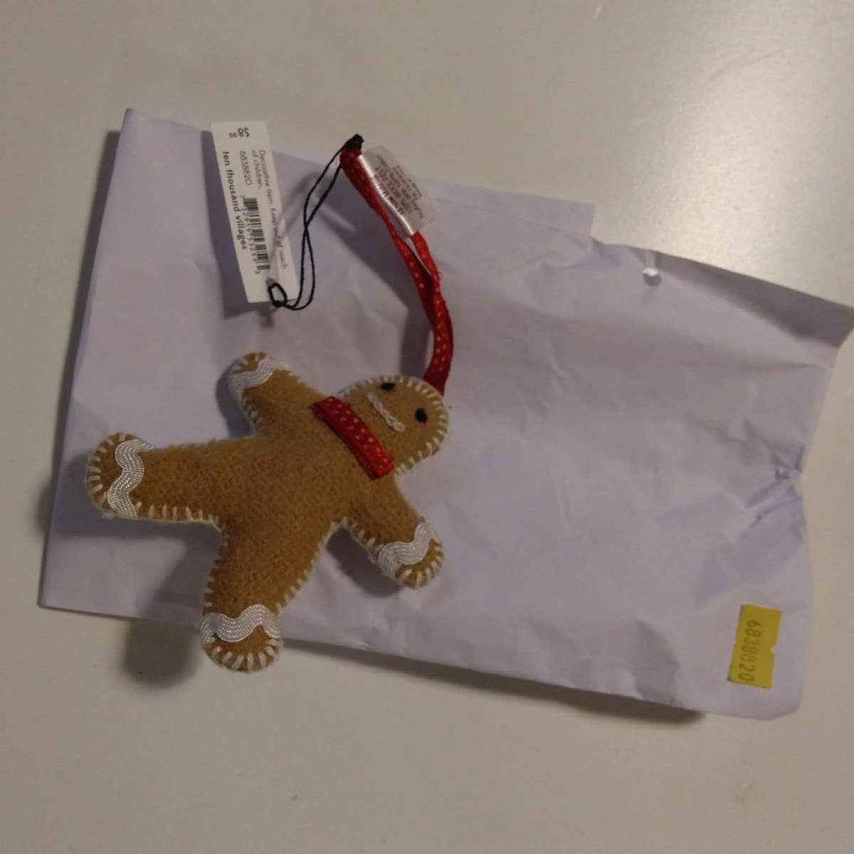 Gingerbread Man Ornament