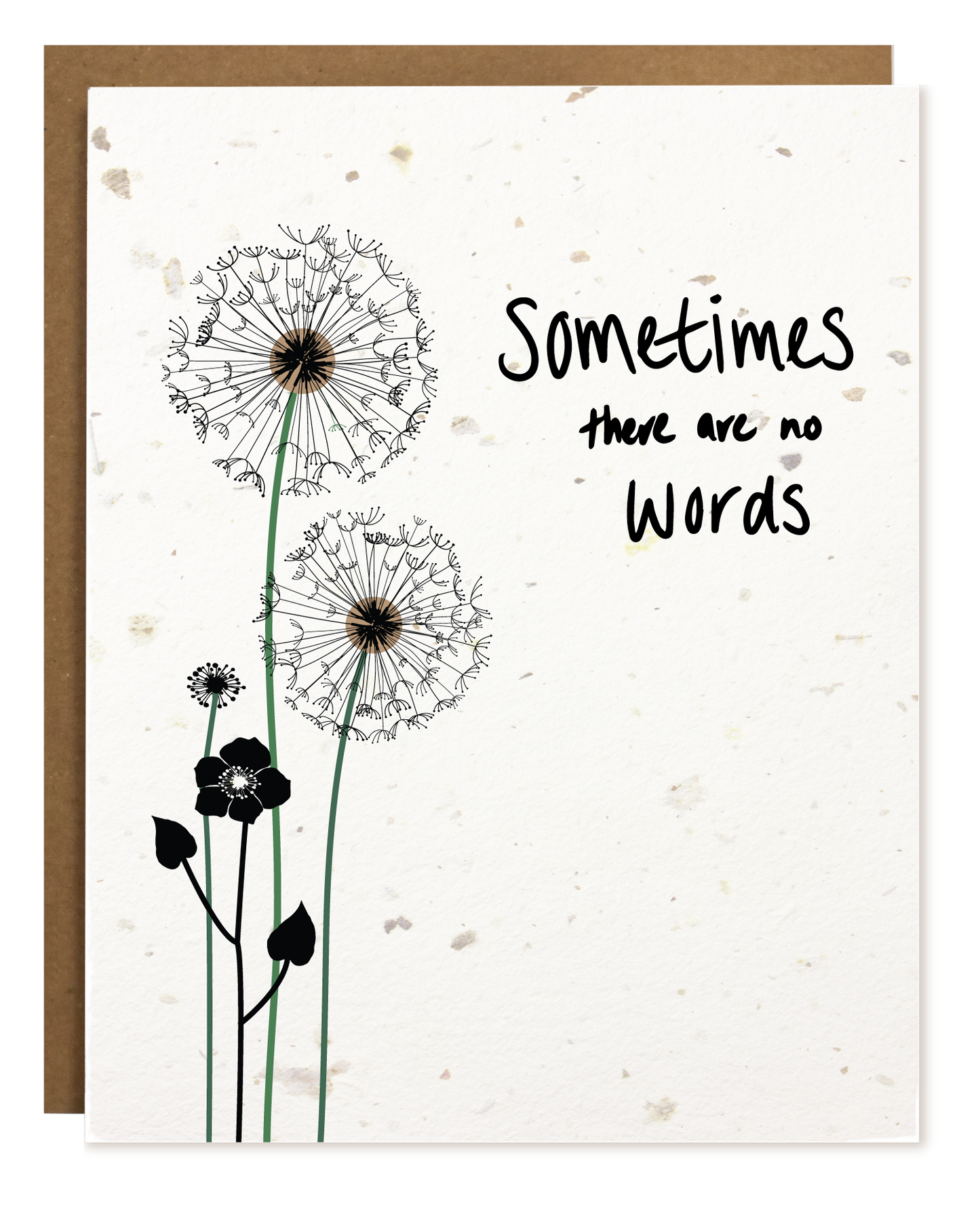 Greeting Card - No Words Sympathy | Plantable Card