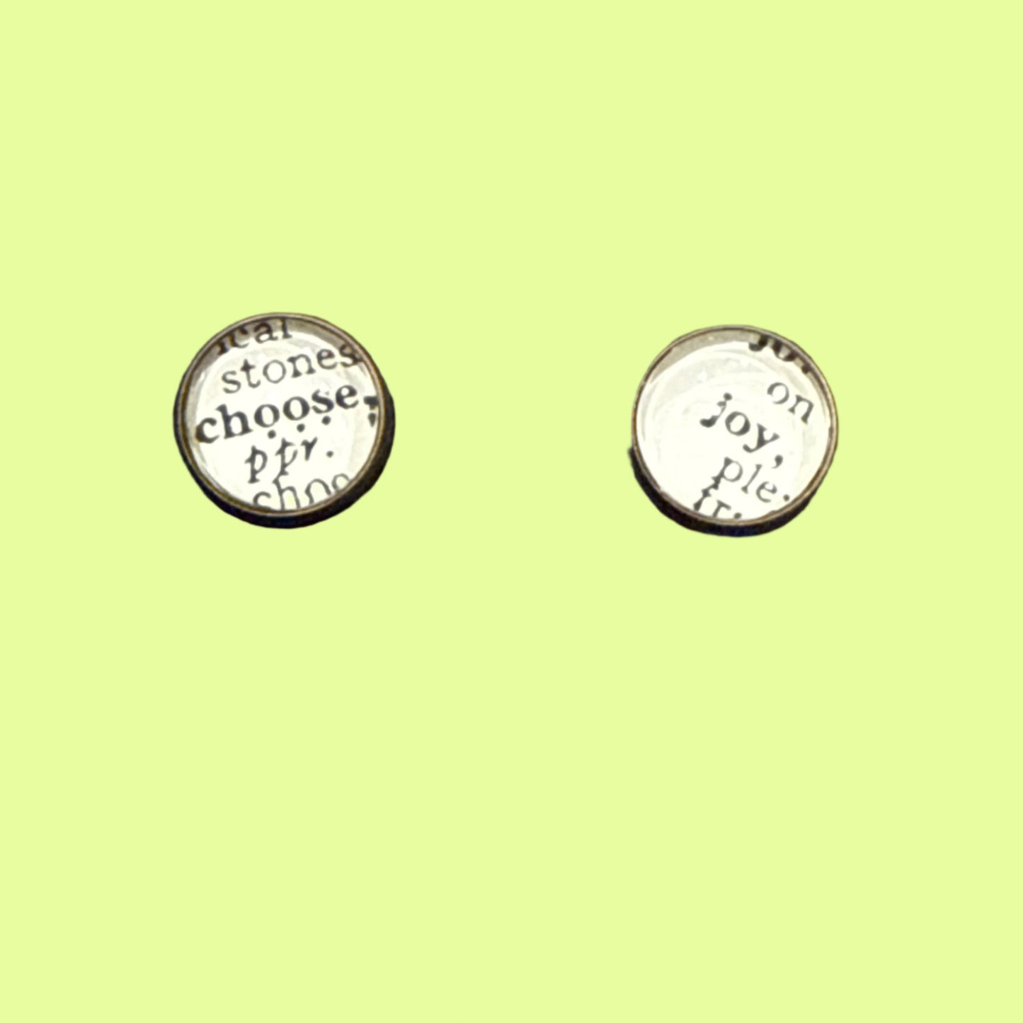 Earrings - posts Choose Joy