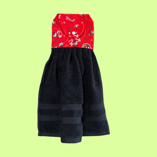 Hand Towel - Handmade by Rosemary - UGA