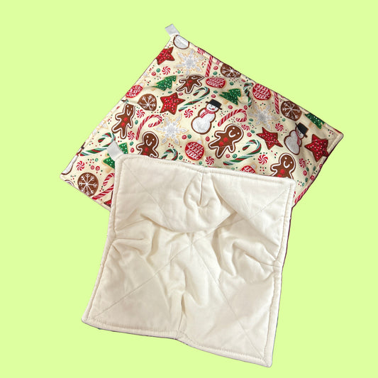 Microwave Cozy - Gingerbread men lge cream