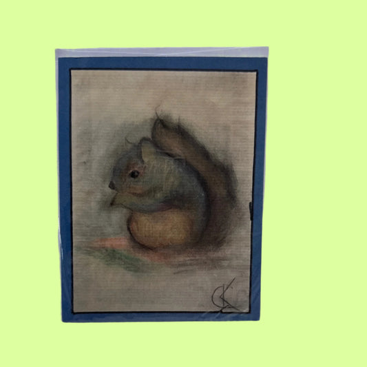 Greeting Card - SK Squirrel