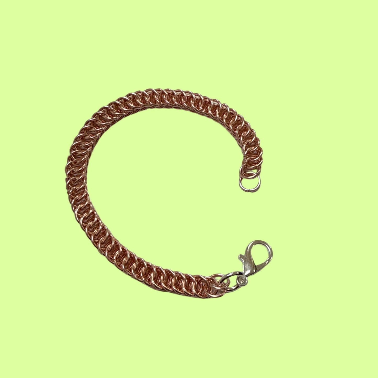 Bracelet - Chainmaille rose gold