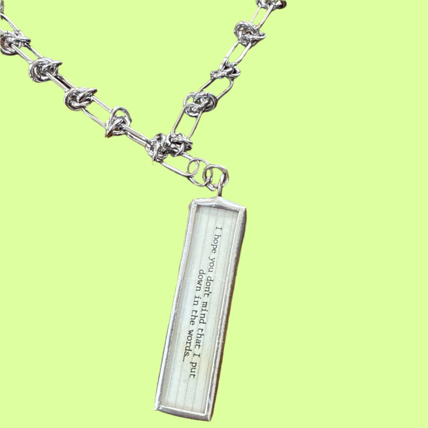 Necklace - how wonderful life is