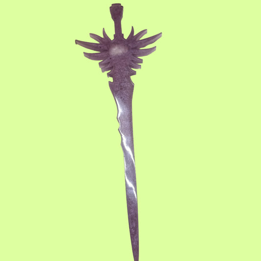 Decor - Handmade by Erin resin sword purp lge
