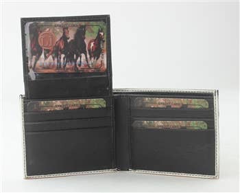 Wallet - Wild Horses Vegan Leather Bi-Fold