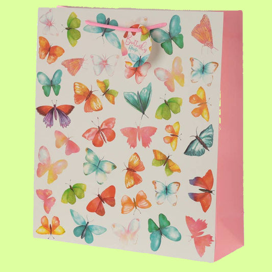 Gift Bag - Butterflies L