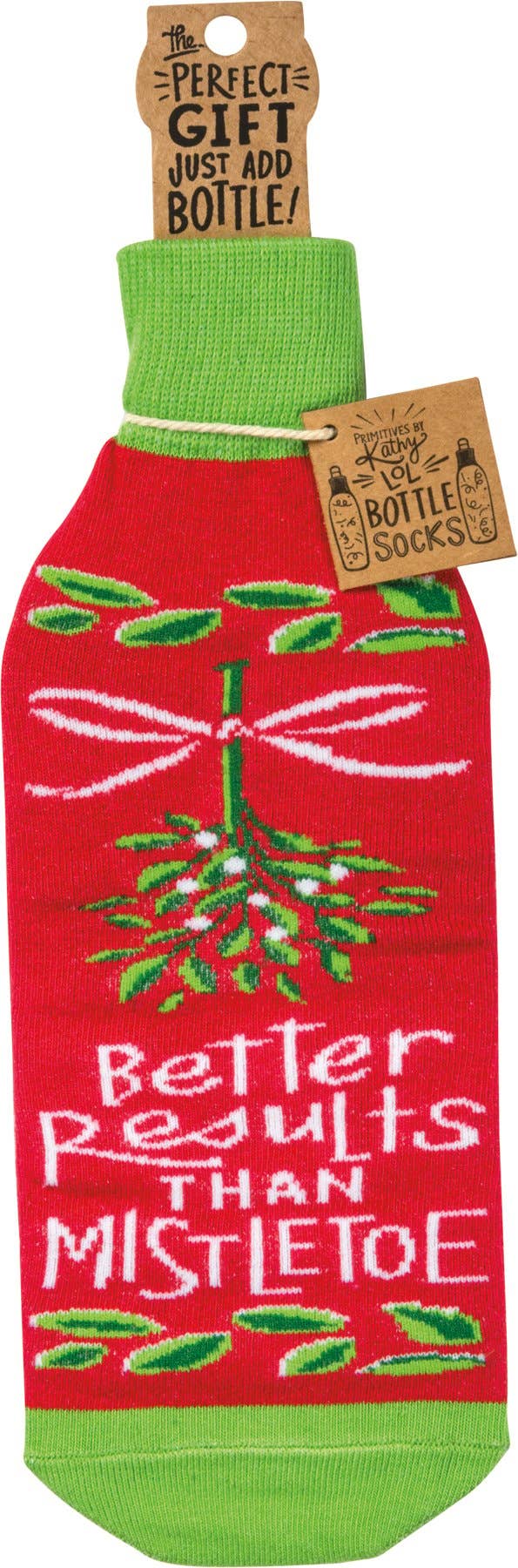 Bottle Sock - Better Results than Mistletoe