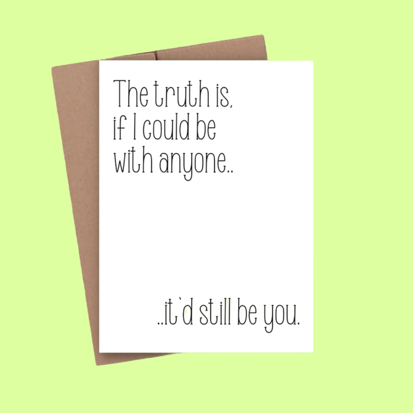 Greeting Card - With You