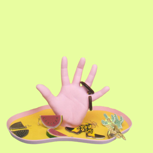 Tray - Catchall Hand - Strawberry Lemonade