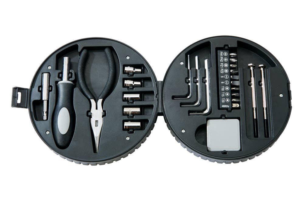 Tool Set - 24 Piece In Tire 2.25" X 6.25"