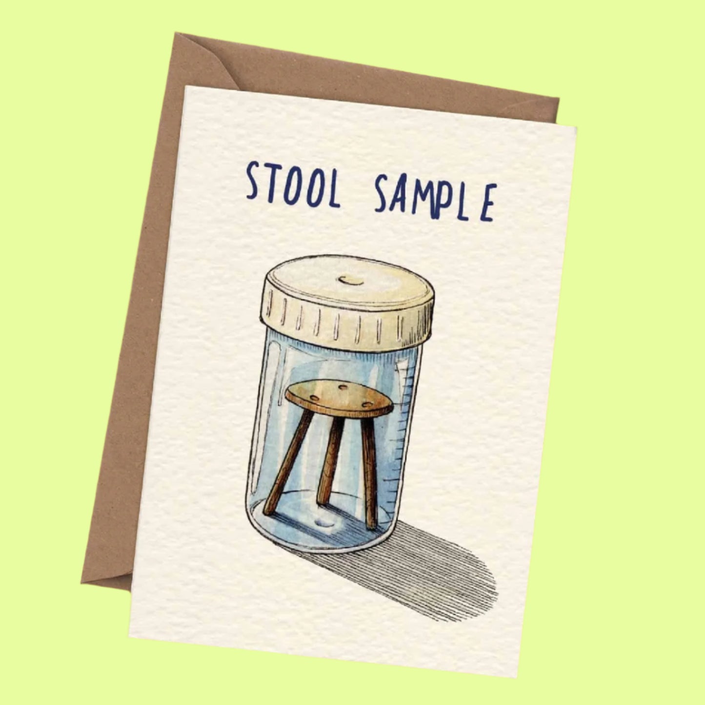 Greeting Card - Stool Sample