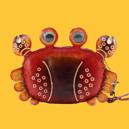 Coin Purse - Crab Wristlet