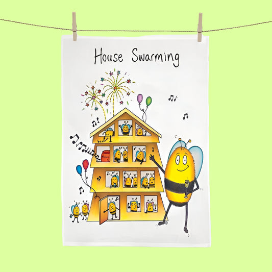 Tea Towel - House Swarming