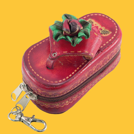 Key Chain - Toe bar Lipstick/Coin Case
