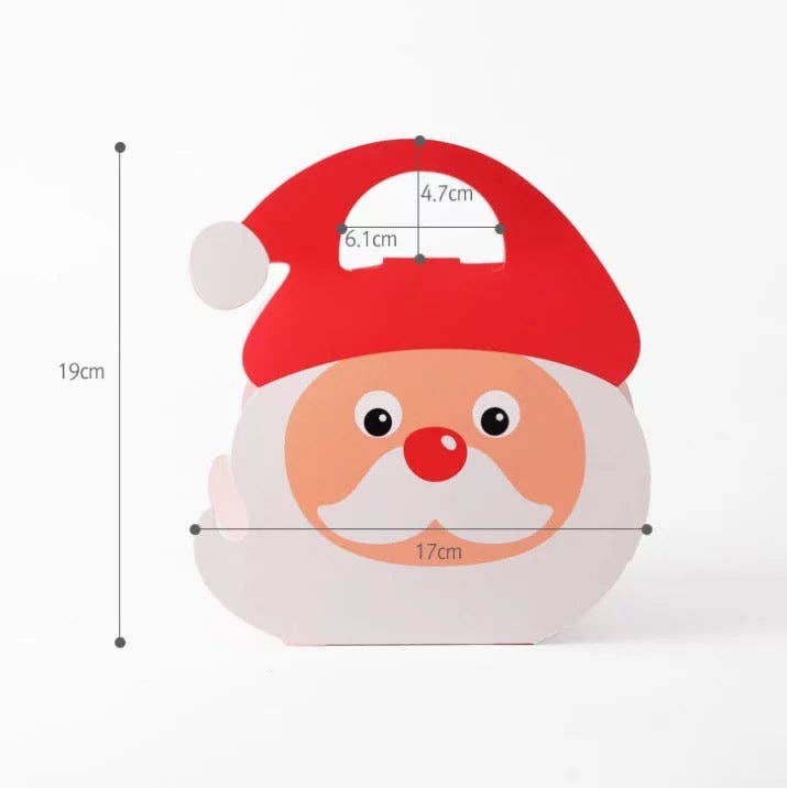 Gift Box - Pack of 4 Santa