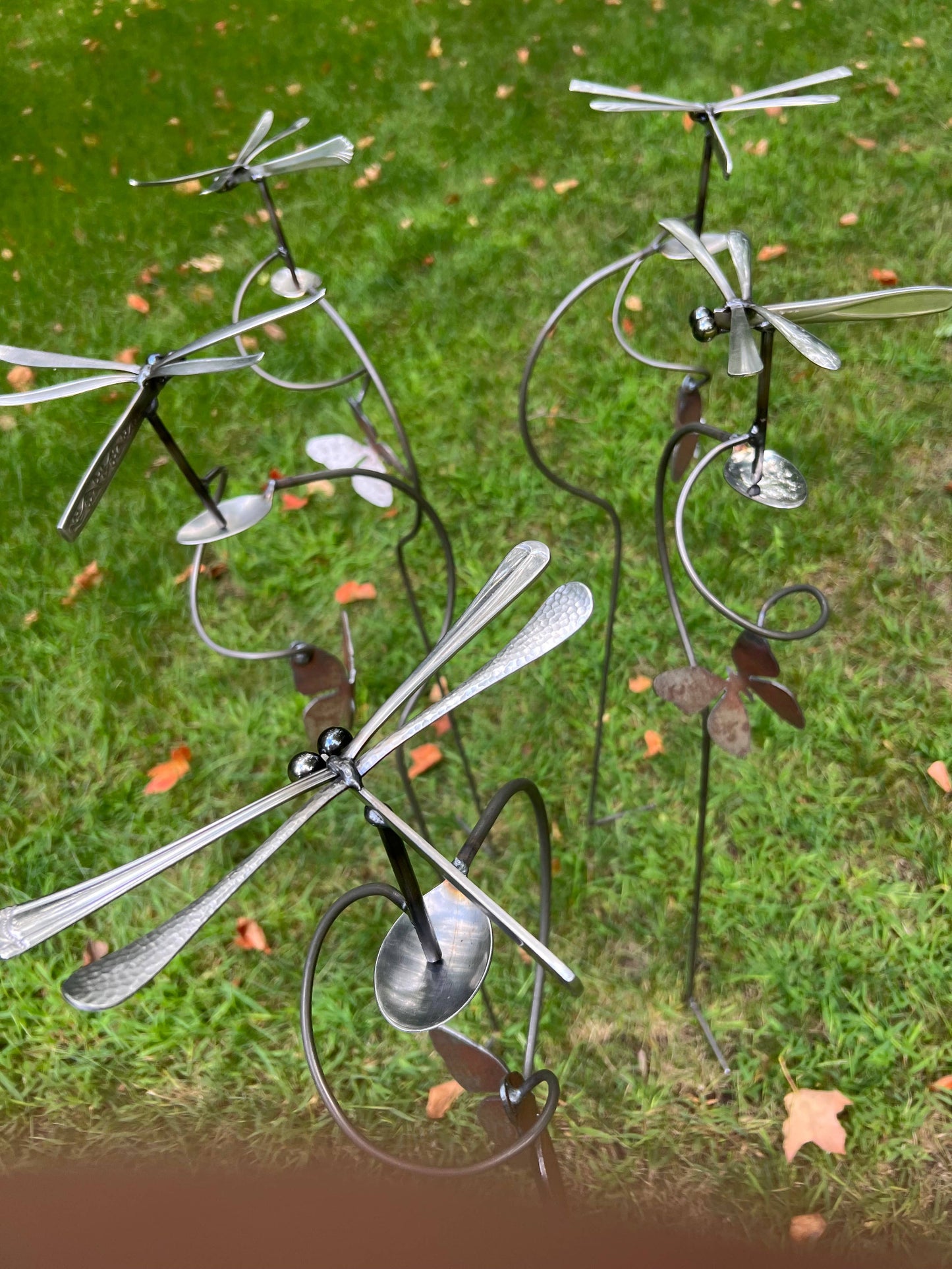 *Garden Stake - Dragon / Butterfly
