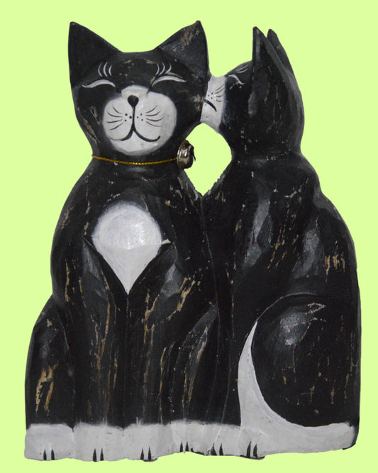 Figurine - KISSING CATS