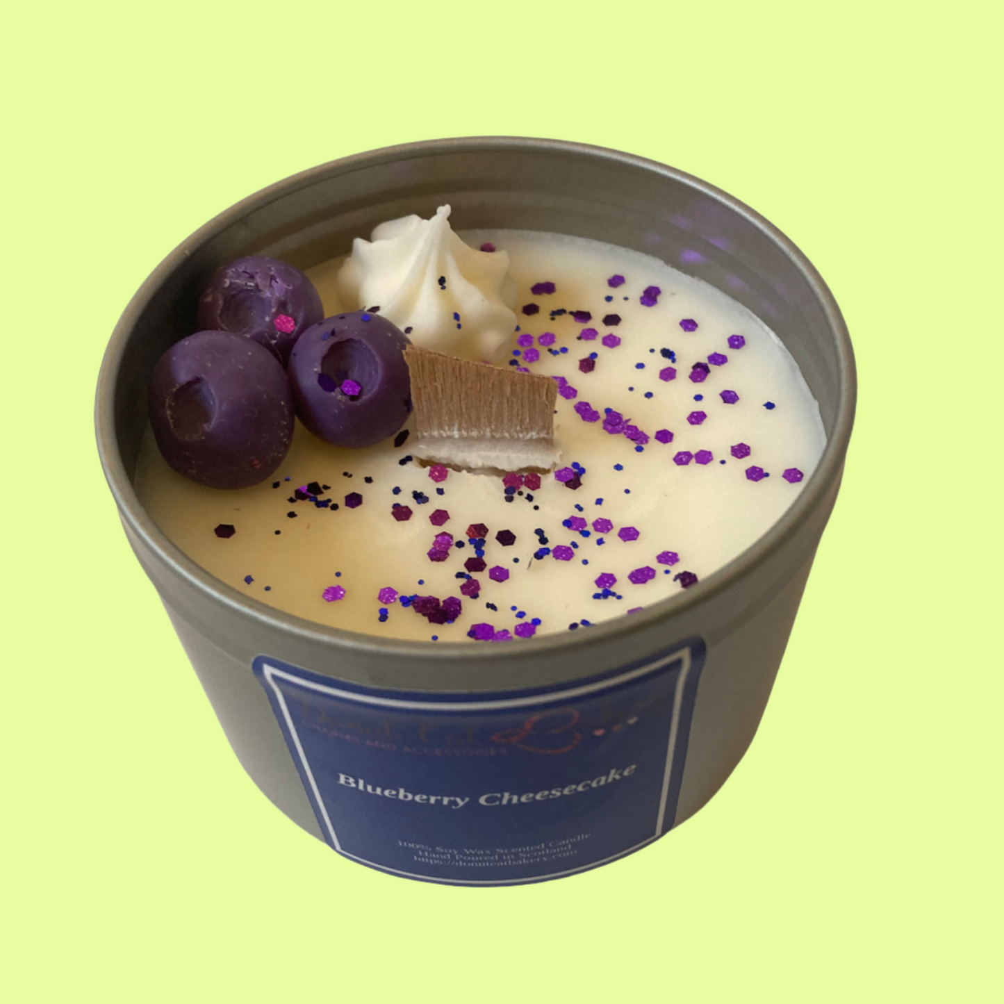 Candle - tin - Blueberry Cheesecake