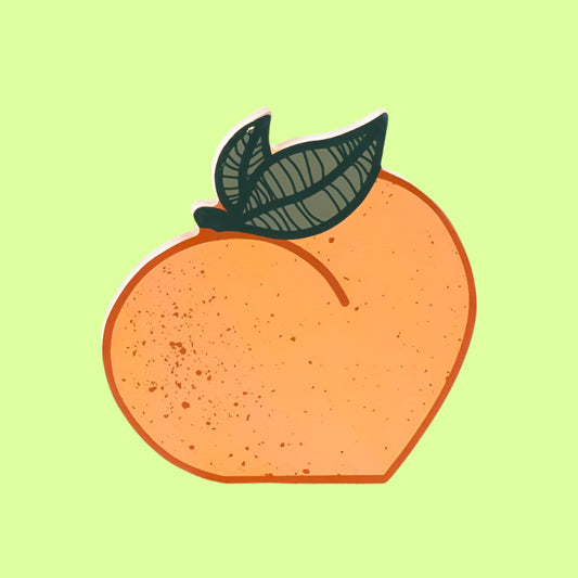 Sitter - chunky wood PEACH