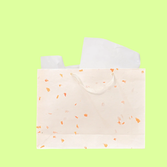 Gift Bag – Plantable Marigold Petals w grosgrain: LarHori