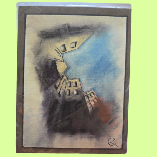Greeting Card - SK Looking up in the Sky bn