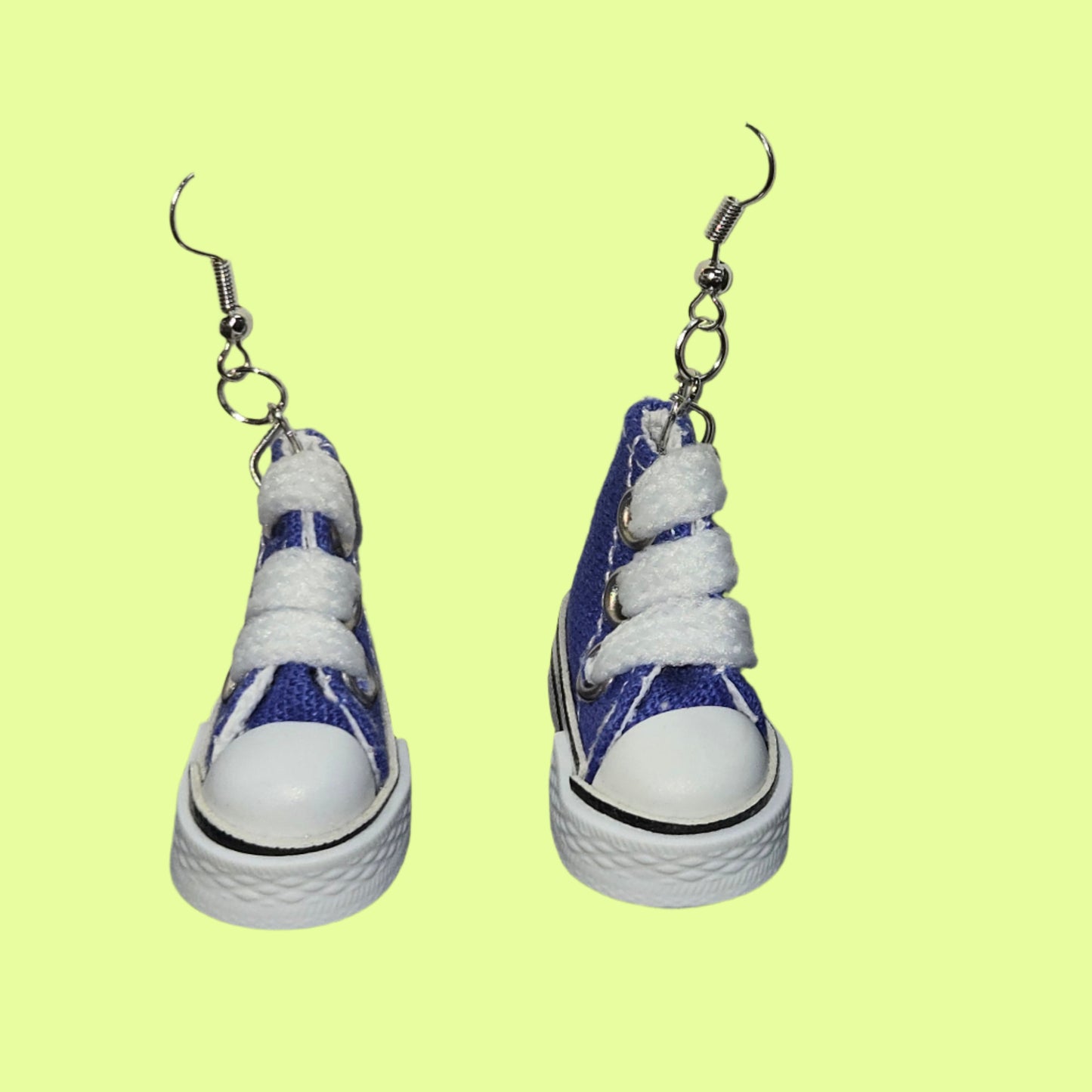 earrings - mini hightop sneakers Blue
