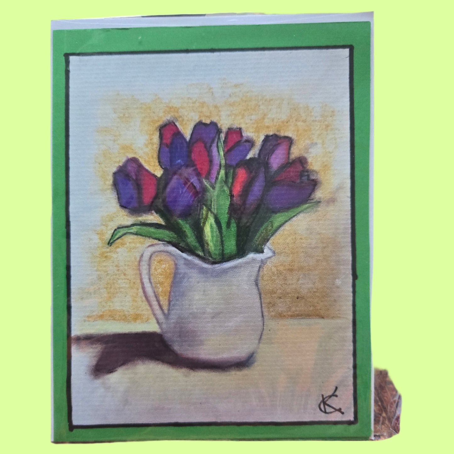 Greeting Card - SK Tulips gn