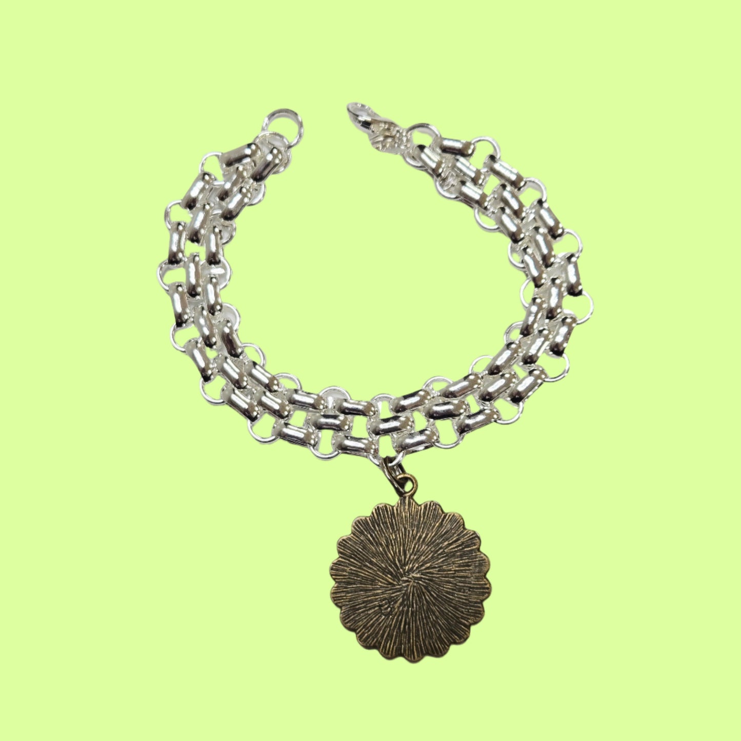 Bracelet - Upcycled LV 925 sil plate